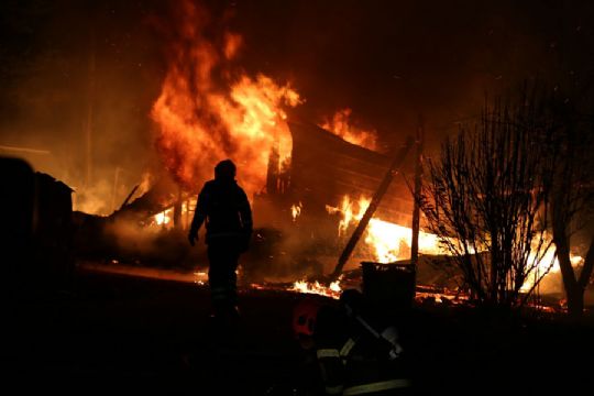 Politiet opgiver at finde brand�rsag