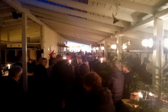 Fyldt til lysfesten hos Baltic Sea Glass