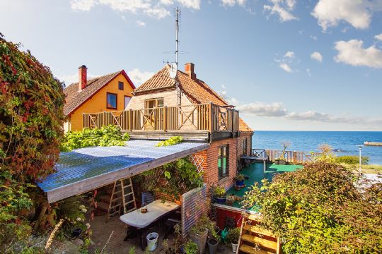 Villa i Gudhjem med fantastisk havudsigt