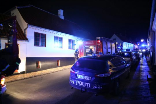 Brand i villa i R�nne