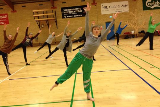 Gymnast fra Verdensholdet gav inspiration