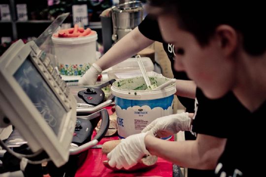 Popup caf� blev en succes