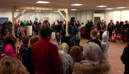 Fastelavn i butikscenter