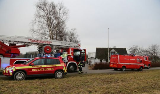 Brand i �stermarie