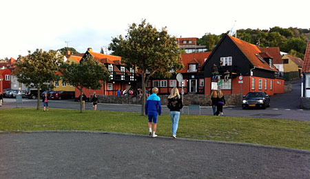 Petanque-baner i Gudhjem