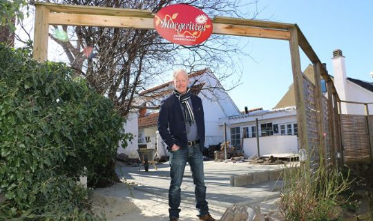 Ny g�rdhave og ny menu