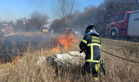 Naturbrand i Knudsker