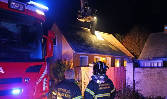 Brand i skorsten