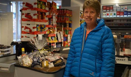 Fem vandt flotte gavekurve