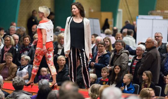 Stort vellykket modeshow