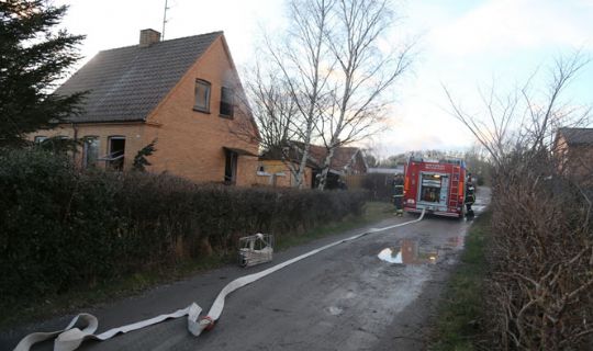 Brand i hus i Muleby