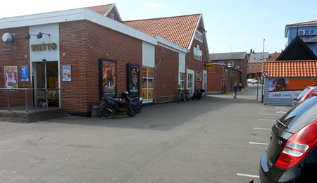 Parkeret bil p�k�rt