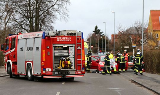 Trafikuheld i R�nne