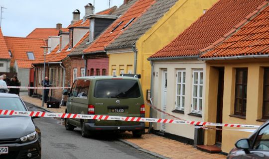 Politiet br�d ind efter skuddrama