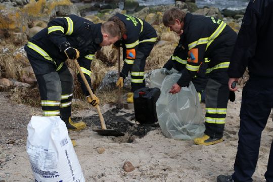 Mindre forurening i Sandk�s