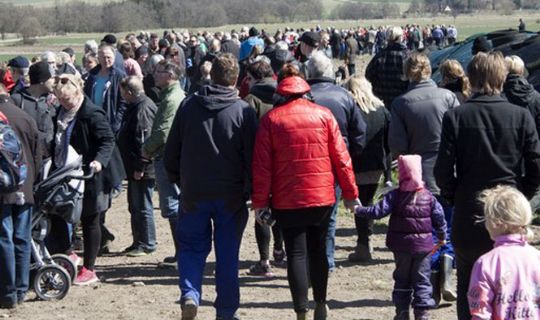 I k� for at se k�er p� gr�s