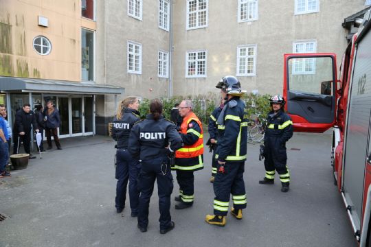 Brandalarm i R�nne