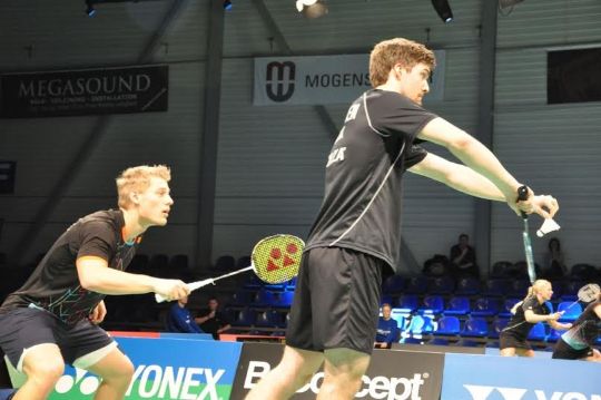 �rgerlig afslutning i badminton
