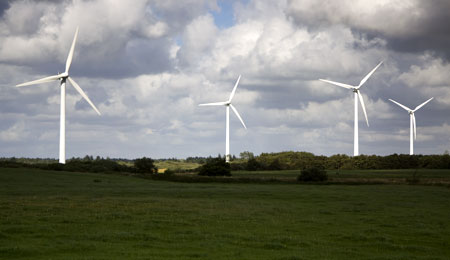 Bornholm sakker bagud med vindenergi