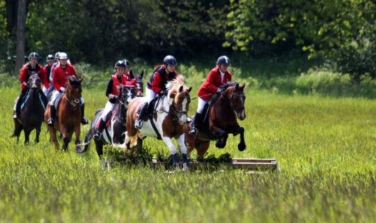 Rideklub havde 24 med i sommerjagten