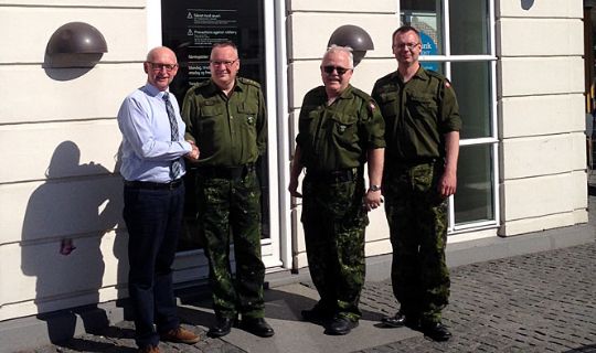 Donation til Politihjemmev�rnet