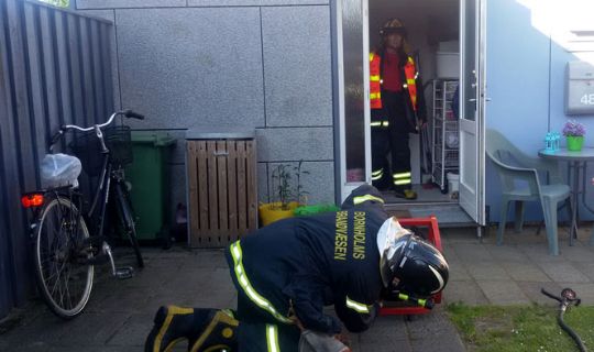 Udrykning til mindre brand i R�nne