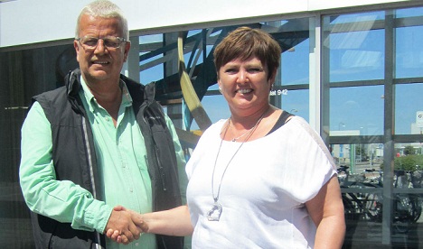 F�rgen st�tter forsat NB Bornholm