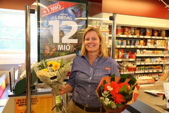 Lottogevinst p� 12 millioner i R�nne Syd