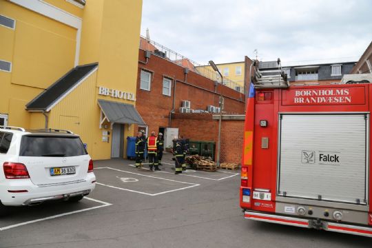 Lille brand i R�nne