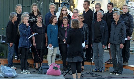 Alsang p� Svaneke Havn