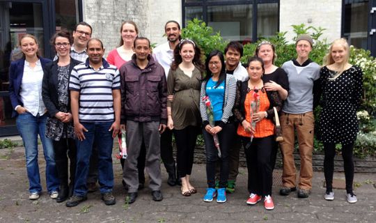 13 udl�ndinge bestod danskuddannelse