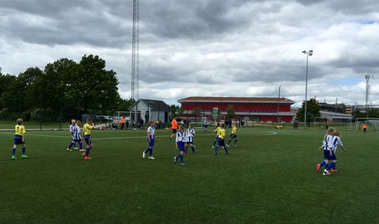 Stor dag for unge fodboldspillere