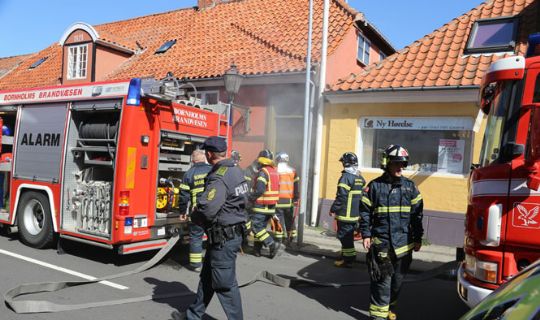 Mindre brand i hus i R�nne