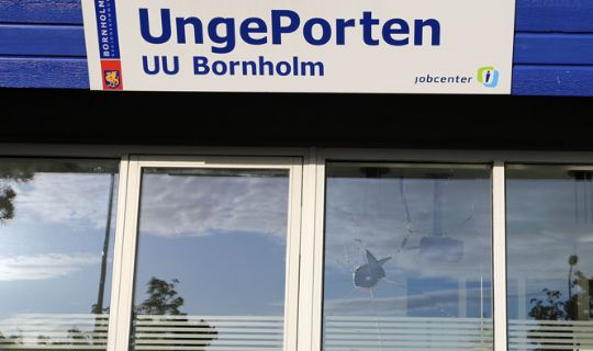 Groft h�rv�rk flere steder i R�nne