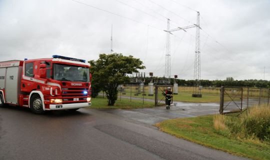 Brand i transformator