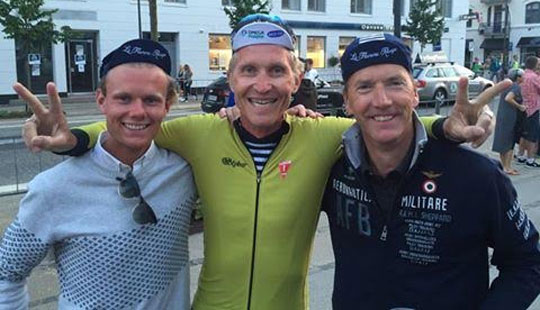 Bornholmer fik hilst p� Tour de France-rytter