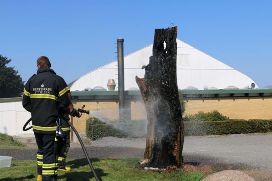 Mindre brand i Allinge