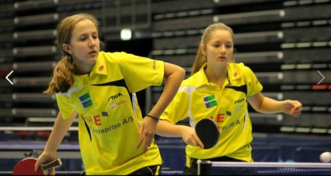 To klare sejre i bordtennis