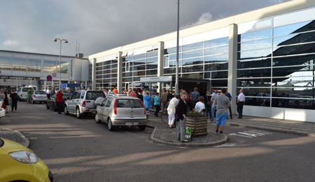 Beruset mand afvist ved f�rge