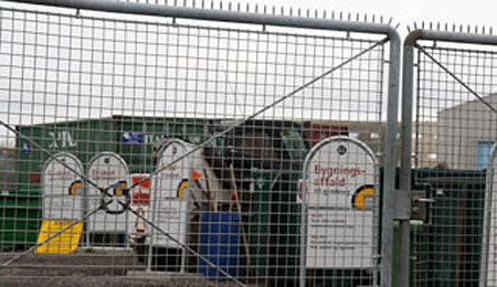 To nye d�gn�bne containerpladser