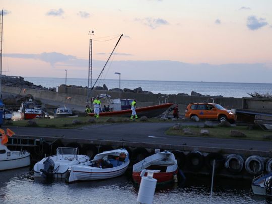 Falsk alarm om drukneulykke i Sandk�s