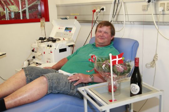 Har givet blod 100 gange