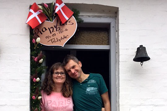 Sejrsvant bornholmer har kobberbryllup