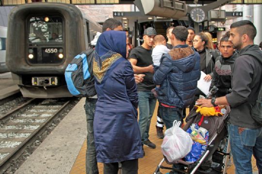 Konservative: En gr�nse for flygtningeantallet