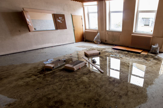 Vandskader efter t�vejr