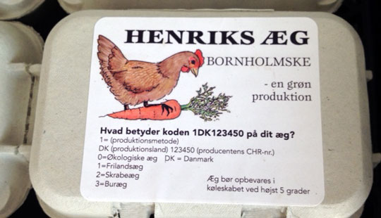 Bornholmske �g i Netto