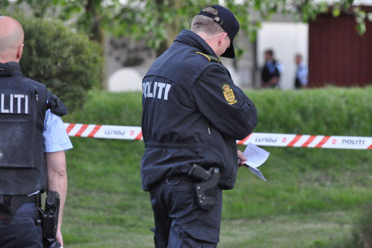 69-�rig affyrede skud mod tre politibetjente