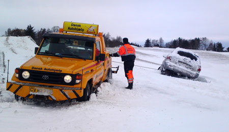 Risiko for sneglatte veje