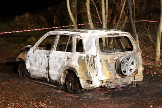 Politiet: Henvendelser efter bilbrand