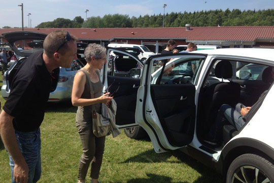 Det st�rste bilsalg p� Bornholm i mange �r